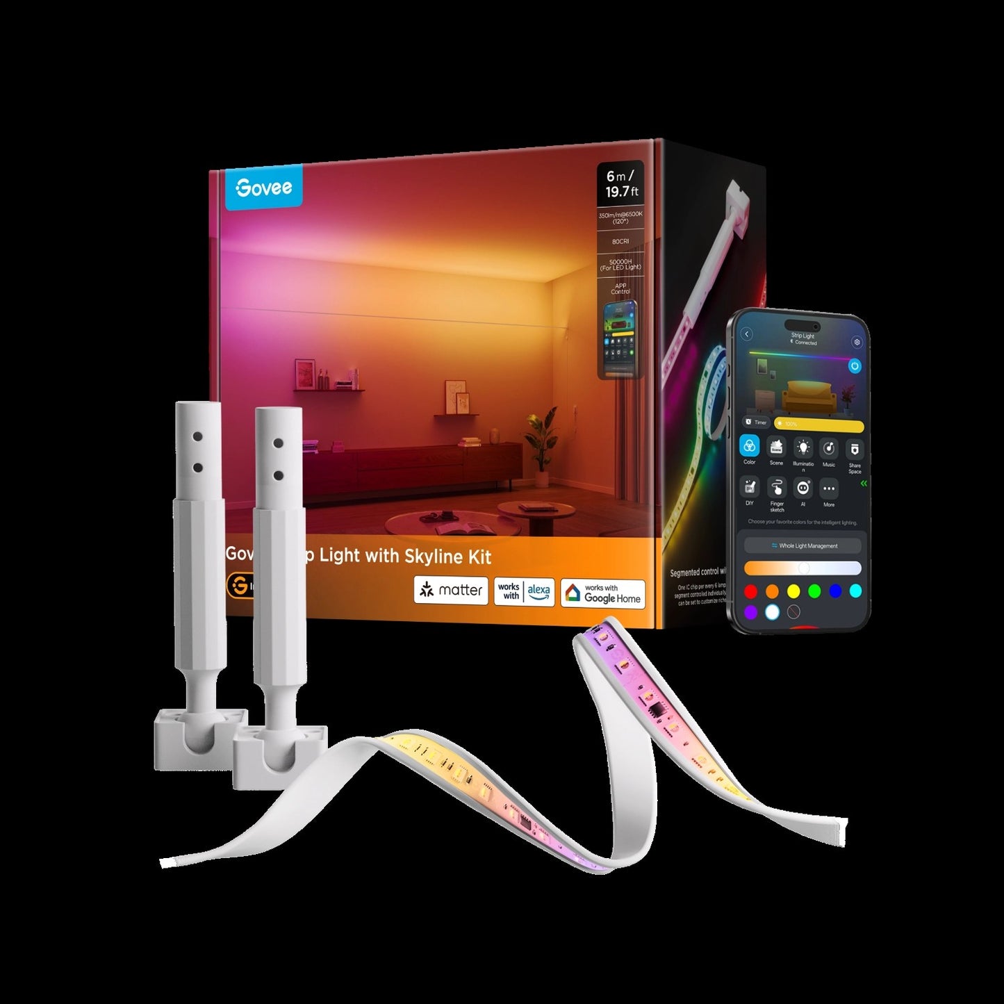 GoveeStripLightwithSkylineKit