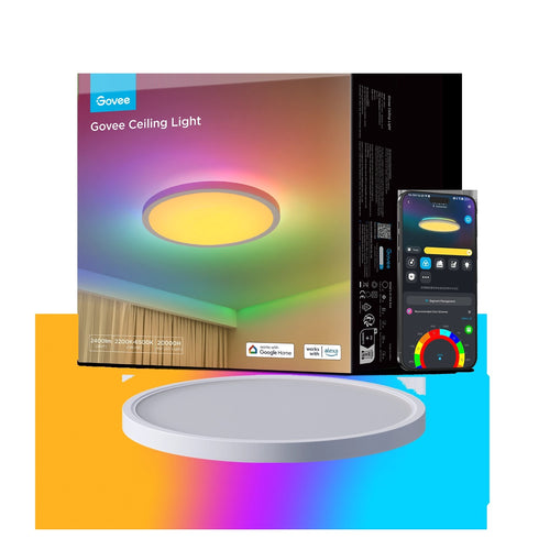 Govee12-InchRGBWW+RGBICSmartCeilingLight