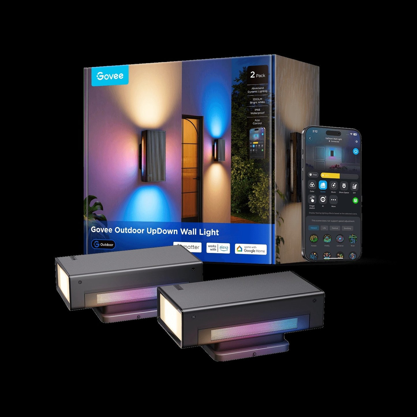 GoveeOutdoorUpDownWallLight