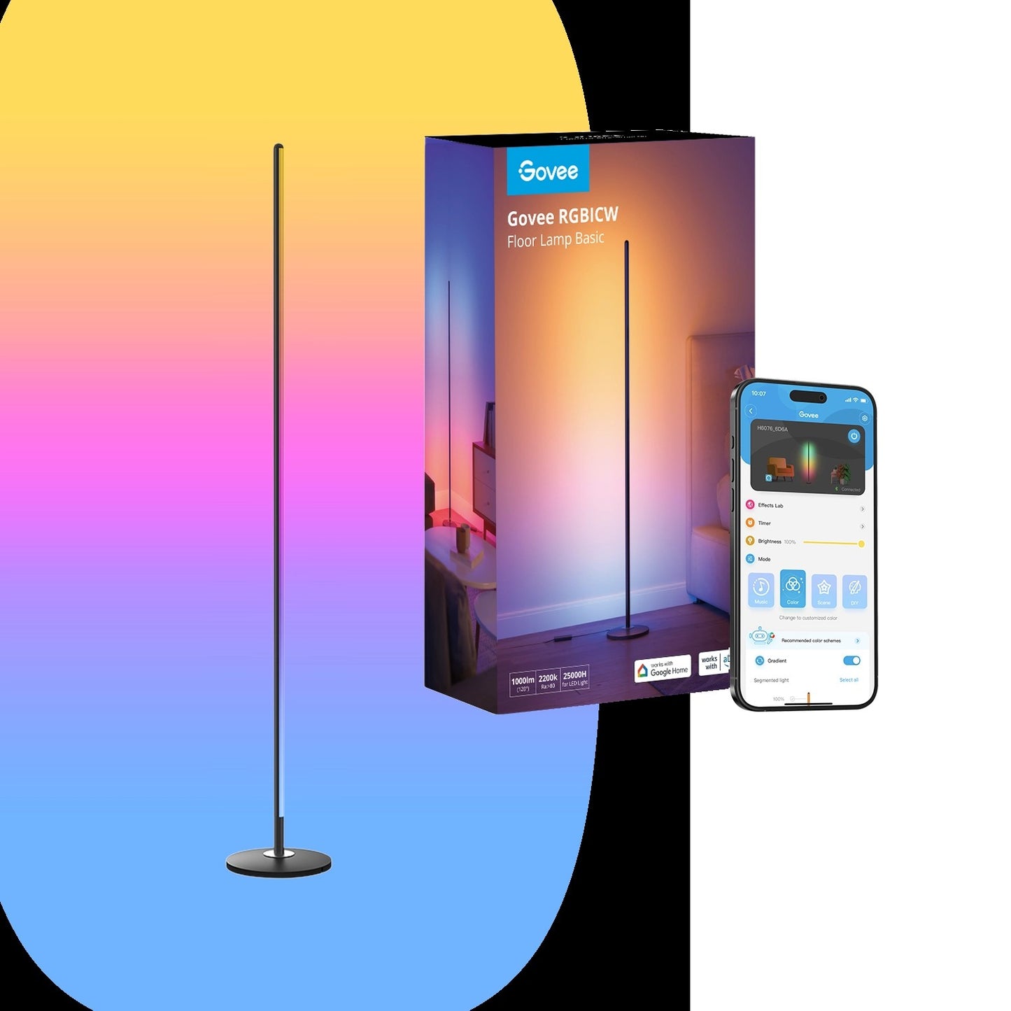 GoveeRGBICWSmartFloorLampBasic
