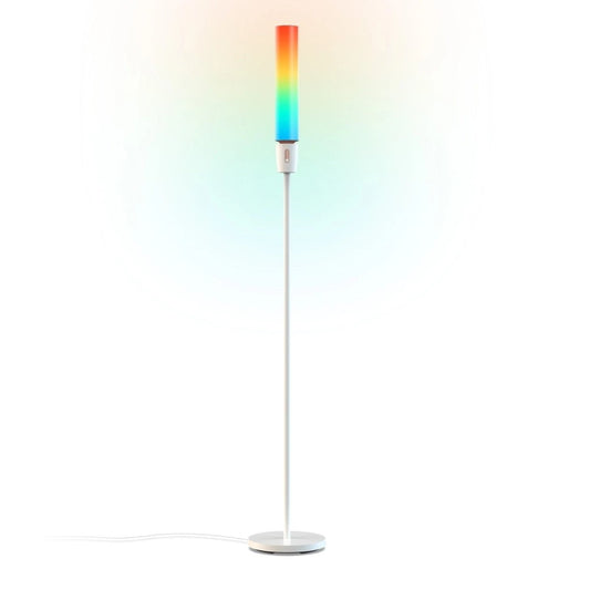 RefurbishedGoveeRGBICWWCylinderFloorLamp